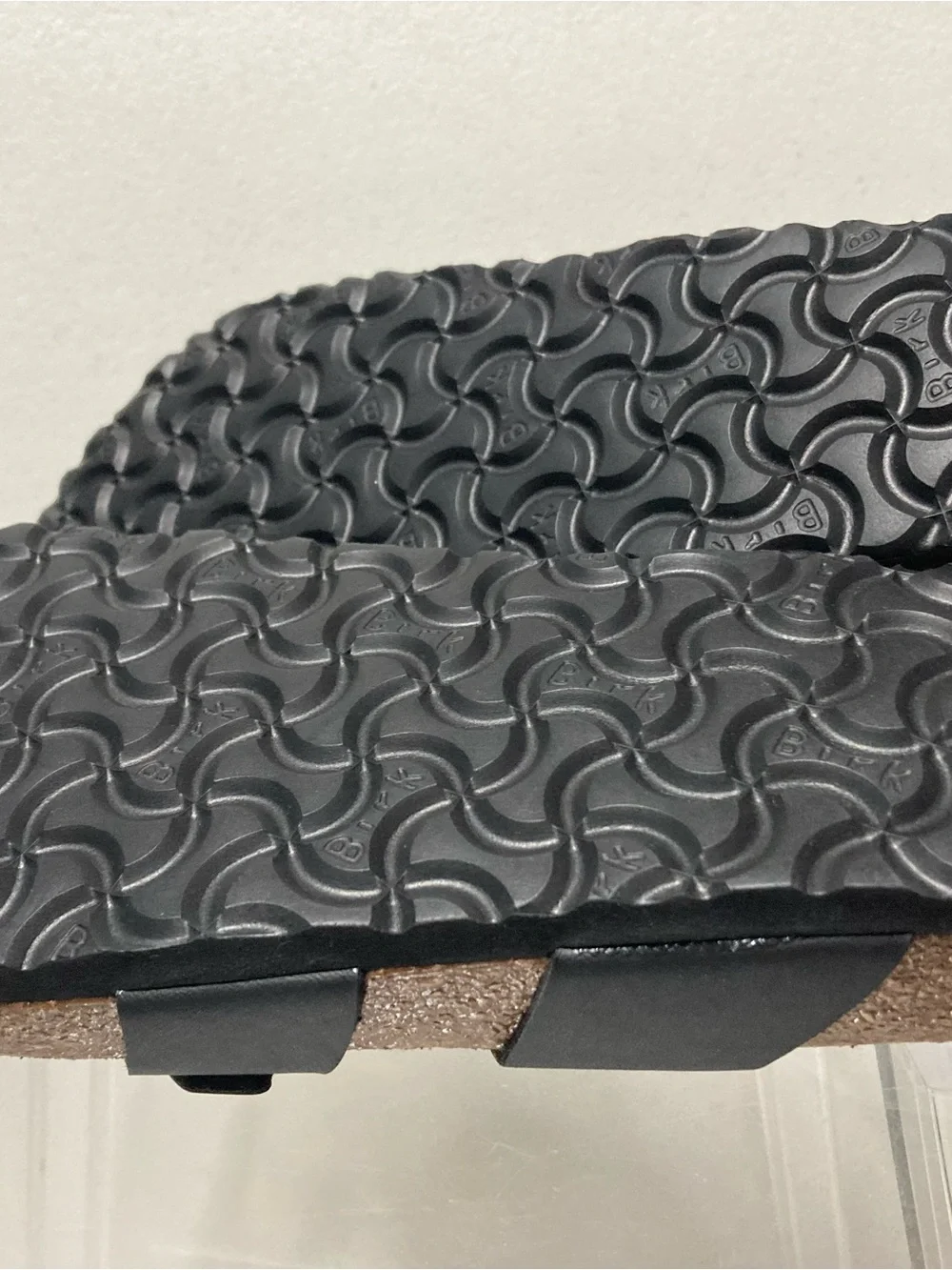 Birkenstock Black Leather Sandals